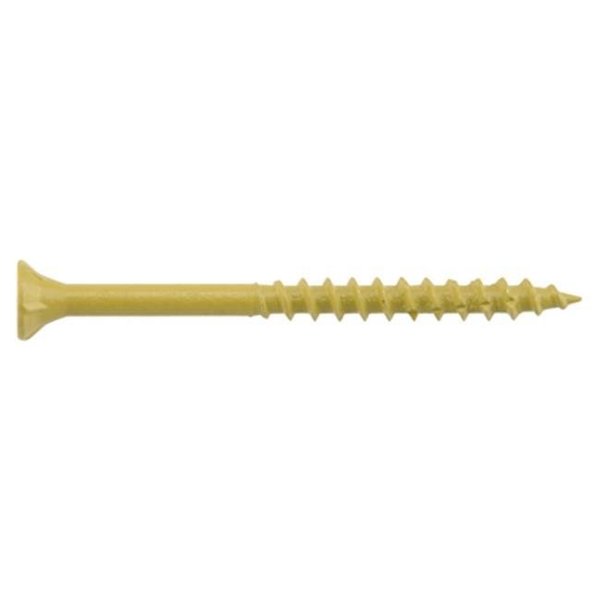 Hillman Hillman Fasteners 42591 1.63 in. x No. 8 Deck Plus Tan Ceramic Exterior Screws 196679